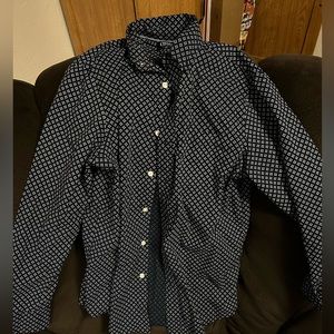 Long sleeve button front medium Chaps